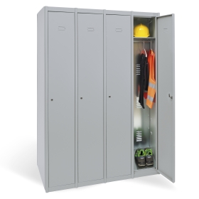 Vestiaires Industriels LockerPro 1 porte 4 module 